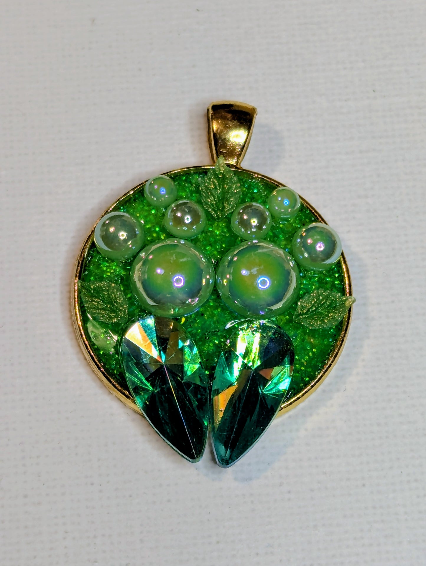 Emerald spider pendant 🟩